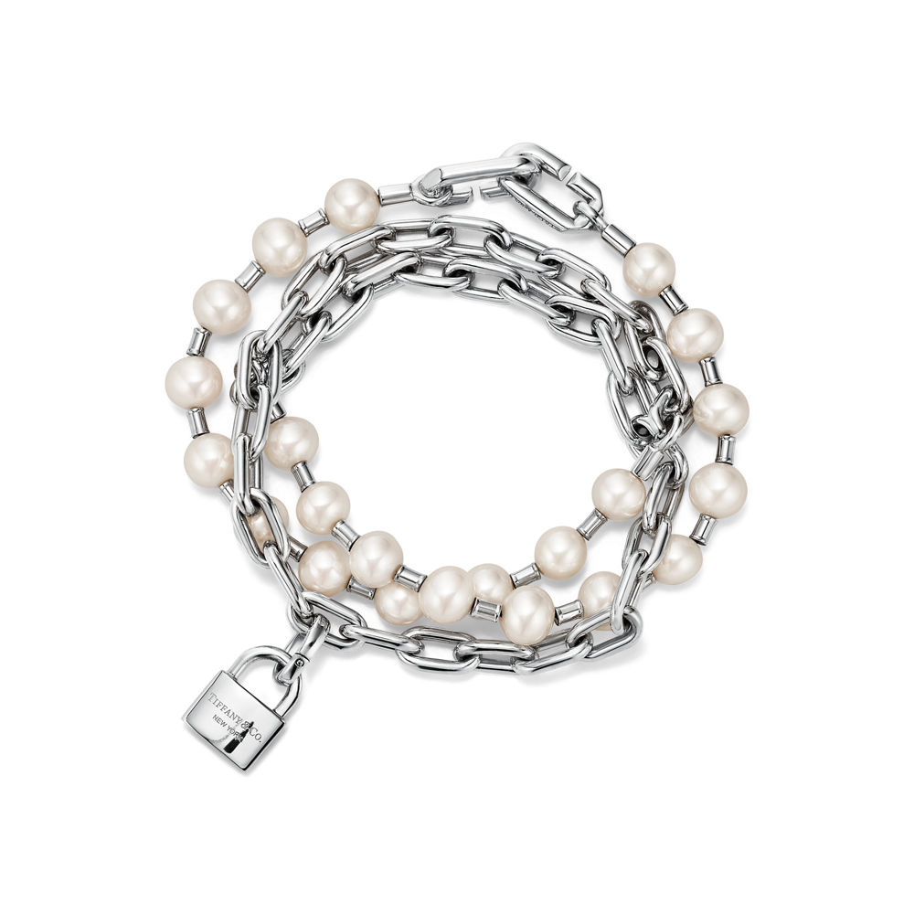 Bracelet Manchette Perles Lumineuses Raffiné