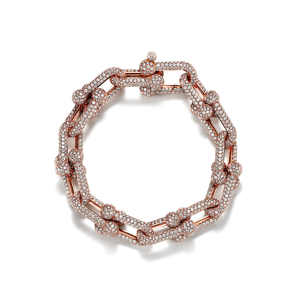Bracelet Maillons Acier Brillant