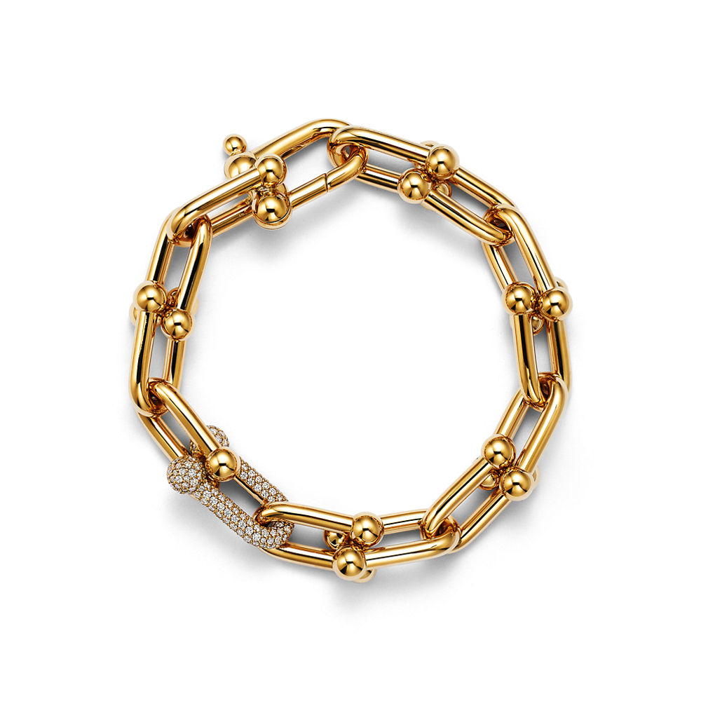 Bracelet Charm Maillons Acier Brillant