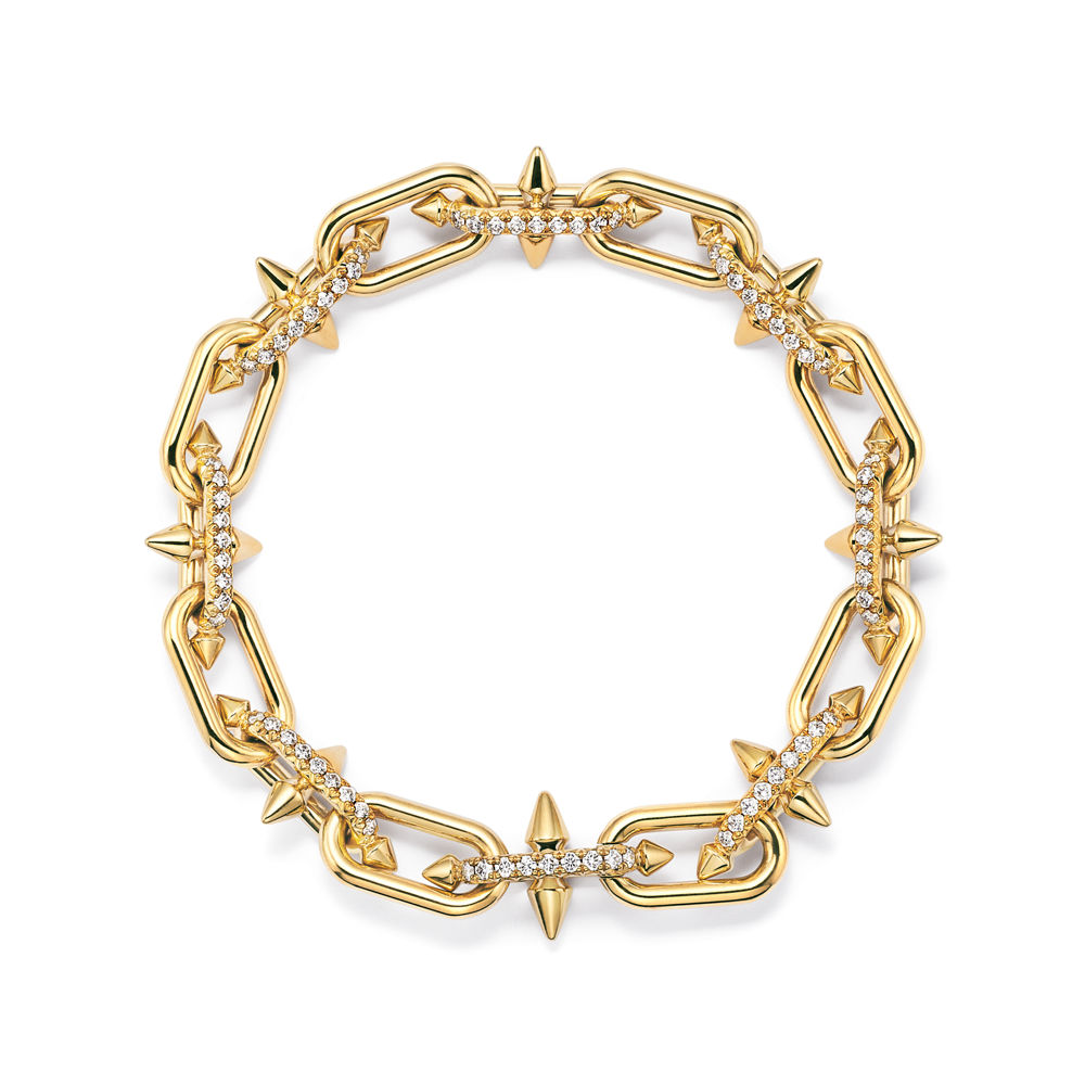 Bracelet Maillons Acier Tendance