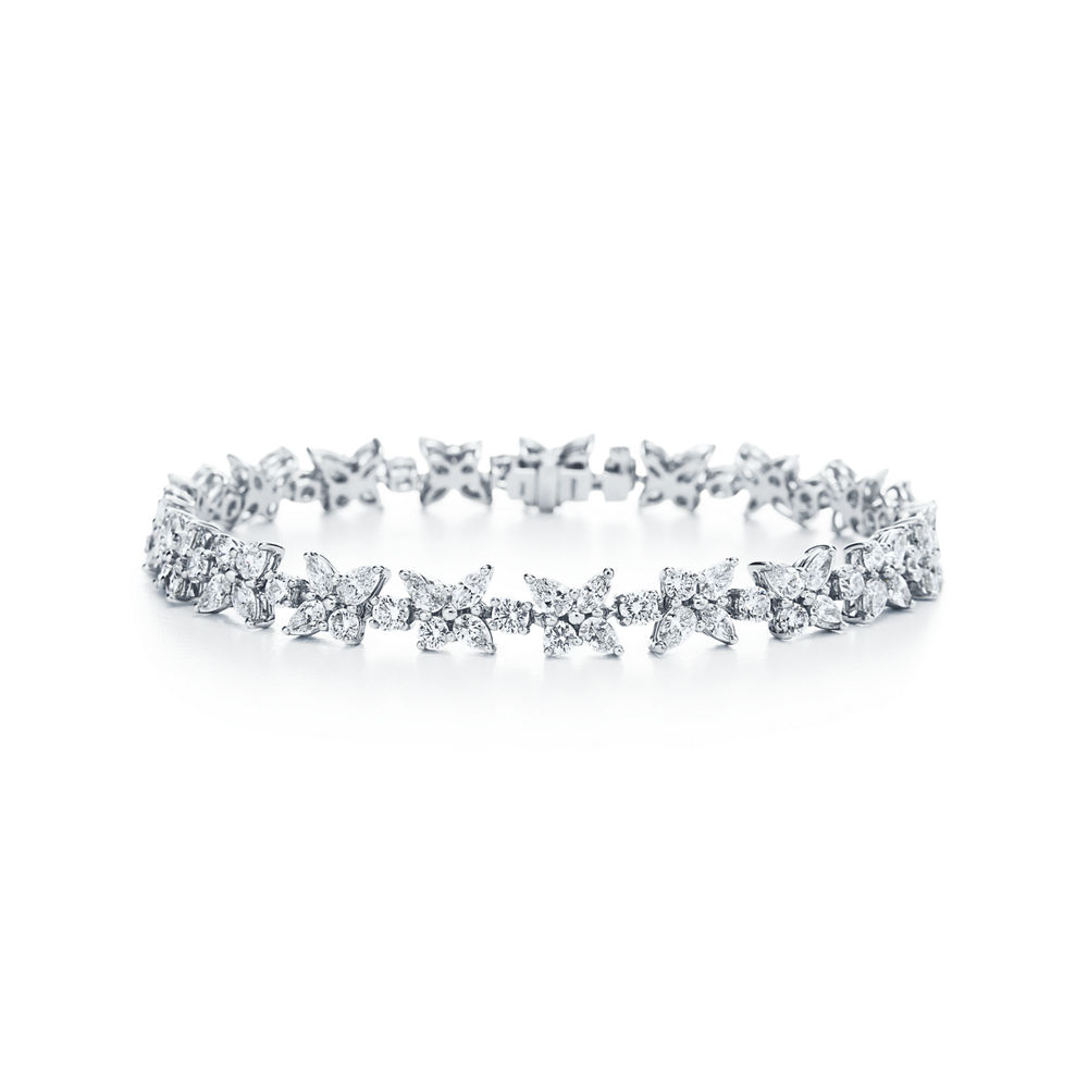 Bracelet Jonc Fleur Raffiné