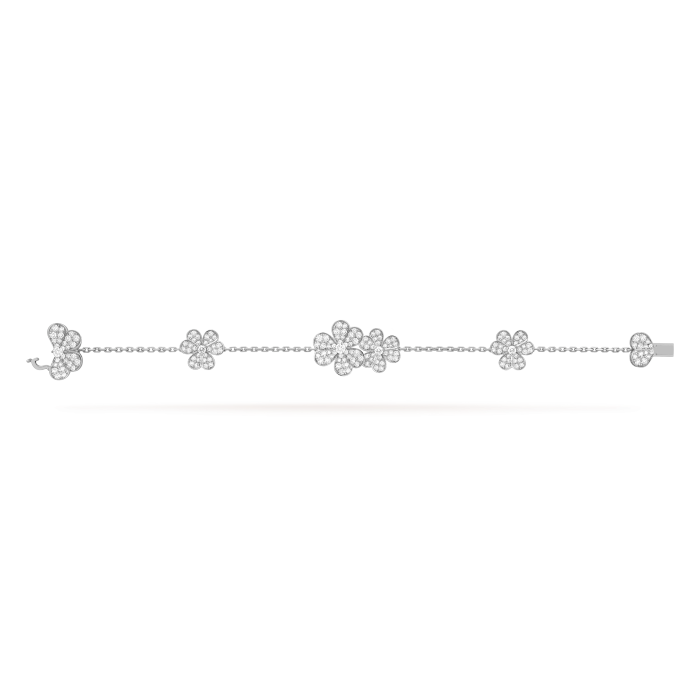 Bracelet Manchette Fleur Raffiné – vue 4