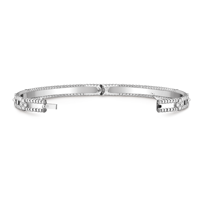 Bracelet Charm Trèfle Porte-Bonheur Stylé – vue 4
