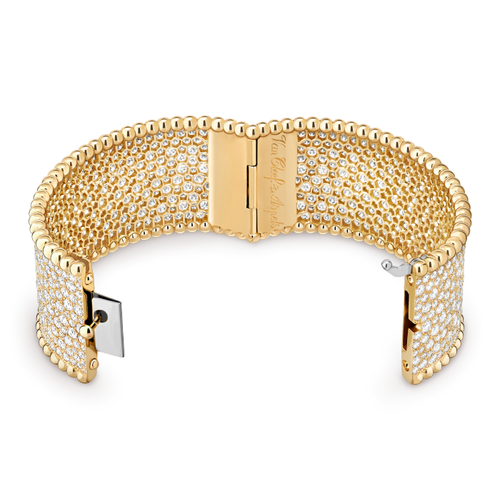 Bracelet Maillons Manchette Premium Tendance – vue 3