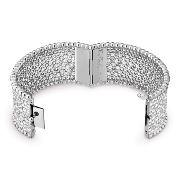 Bracelet Jonc Manchette Premium Brillant – vue 3